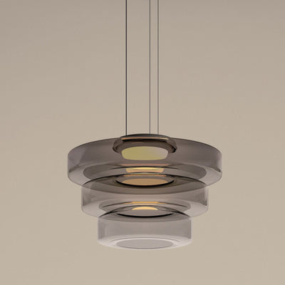 Glas-Hängeleuchten im Bauhaus-Stil