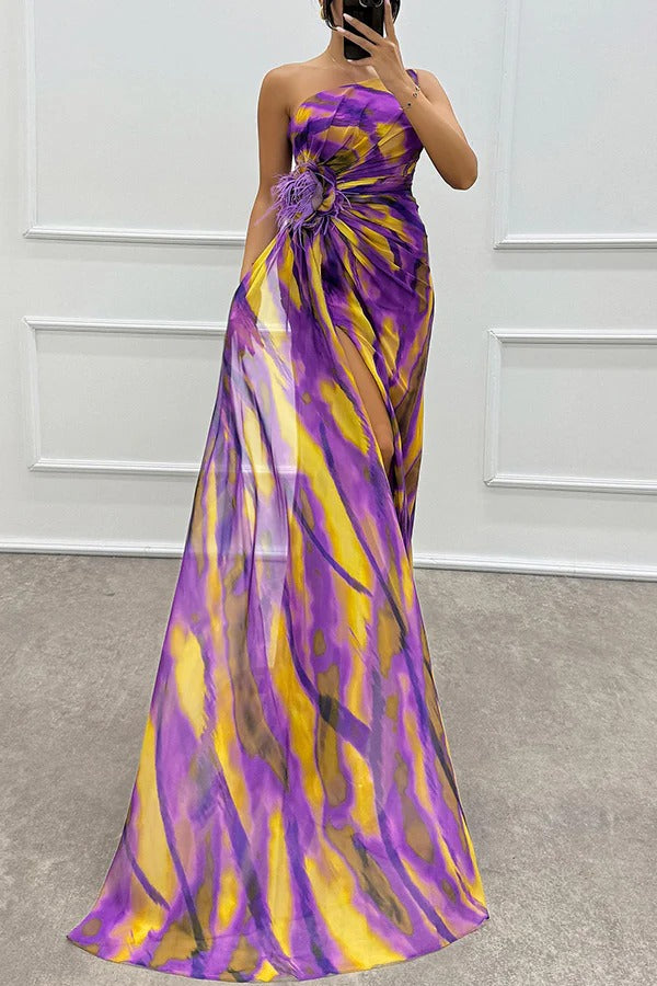 Tilda™ - Vibrierendes Maxikleid