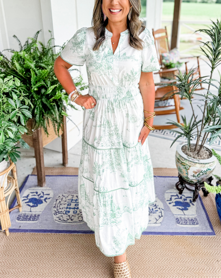Ortrud – Klassisches langes Kleid