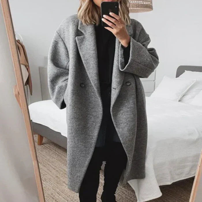 Layla – Oversized-Wollmantel