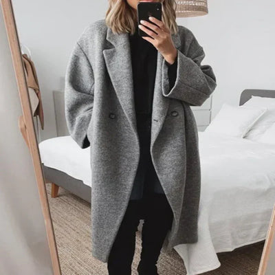 Layla – Oversized-Wollmantel