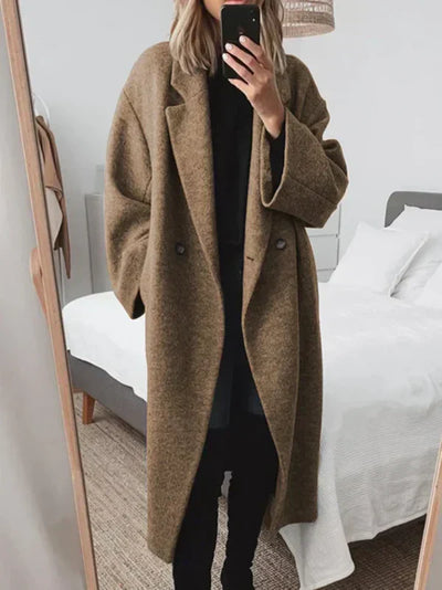 Layla – Oversized-Wollmantel
