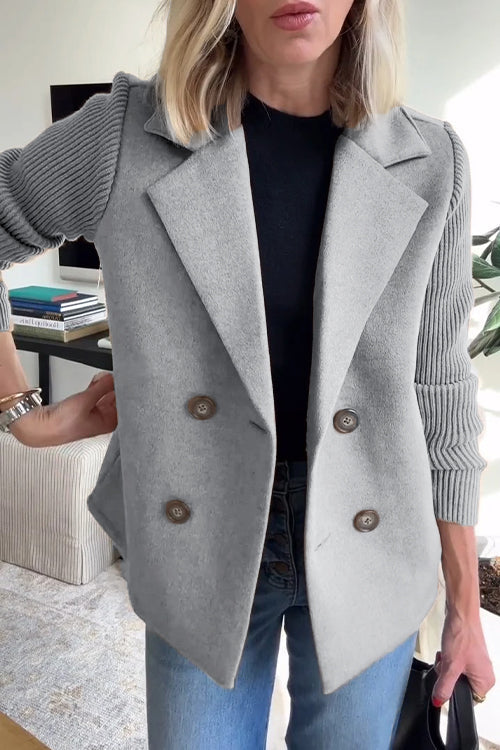 Alesia - Stylischer Lässiger Button-Blazer