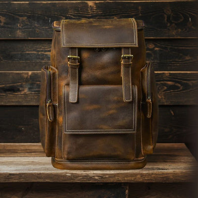 Schnitzer | Crazy Horse Lederrucksack