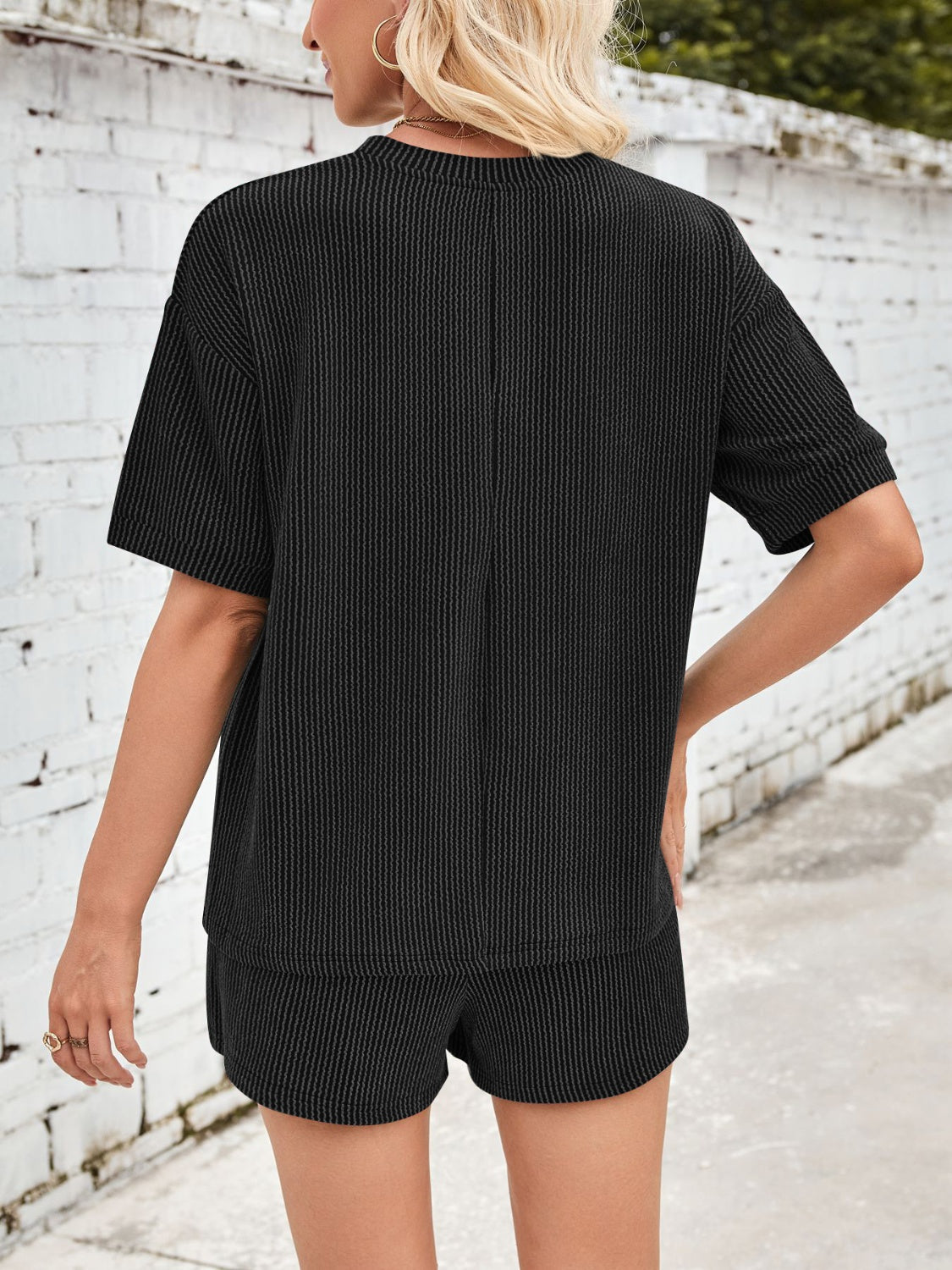 Jinte™ – Bequemes Loungewear-Set aus Rippstoff