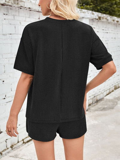 Jinte™ – Bequemes Loungewear-Set aus Rippstoff