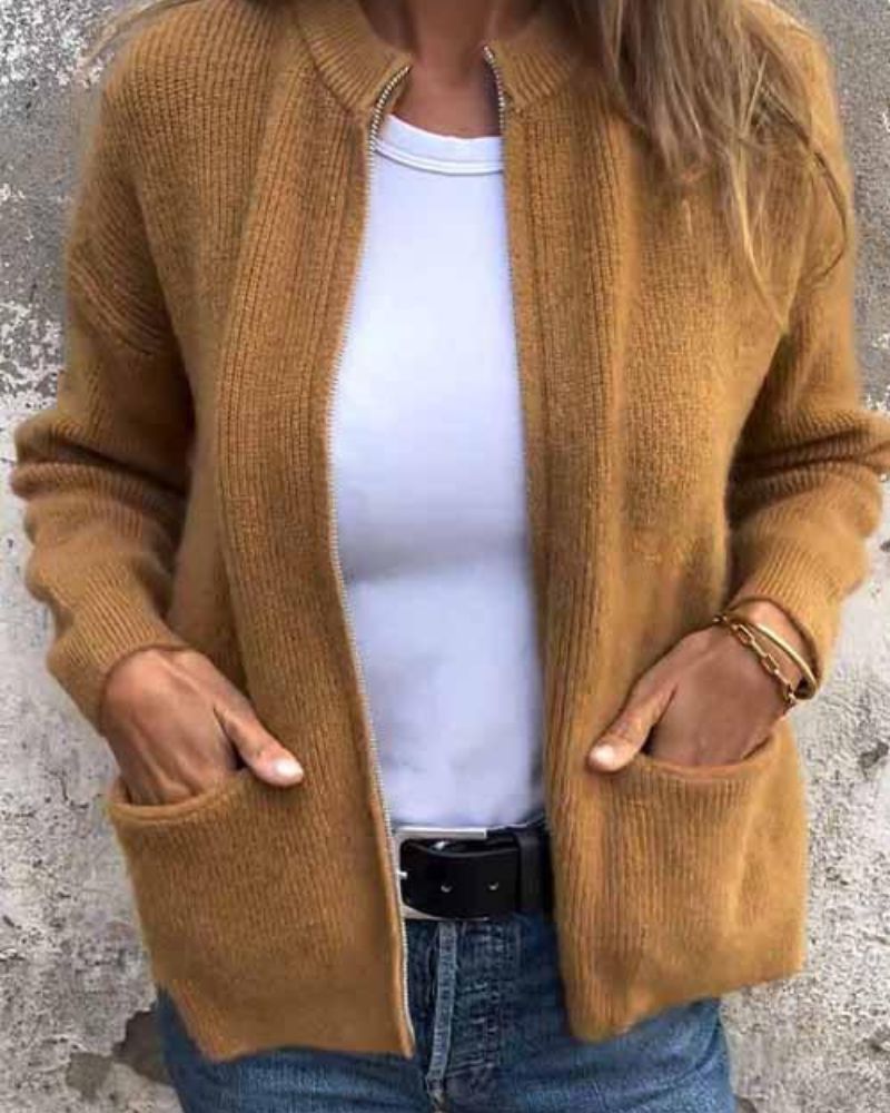 Noelle™ - Baumwollstrickjacke