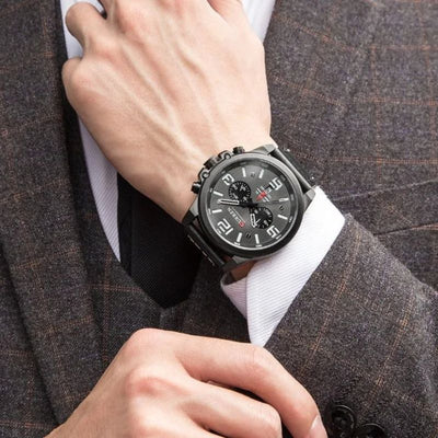 Quarzuhr im Casual-Stil