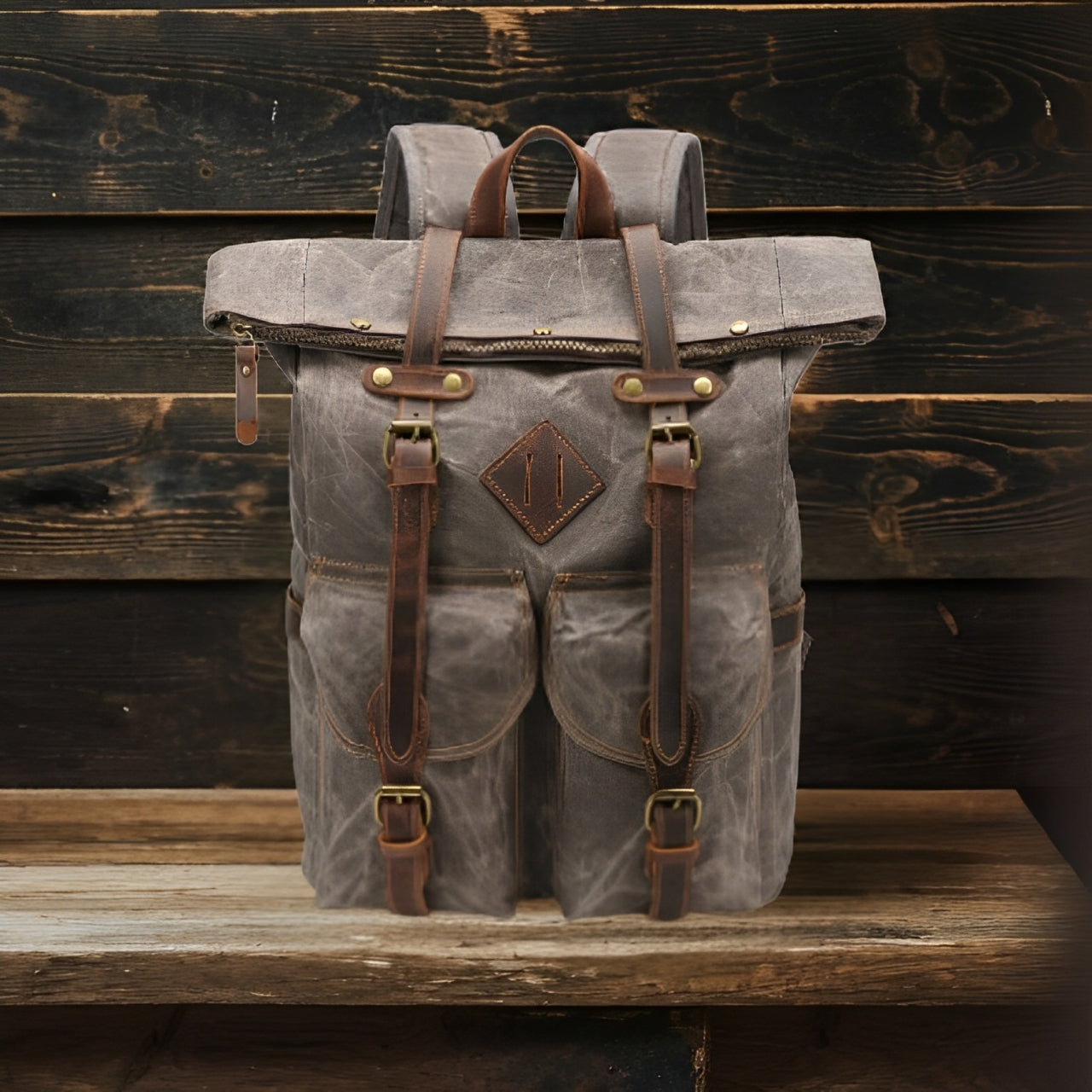 Canvas Laptop-Rucksack | KRUN