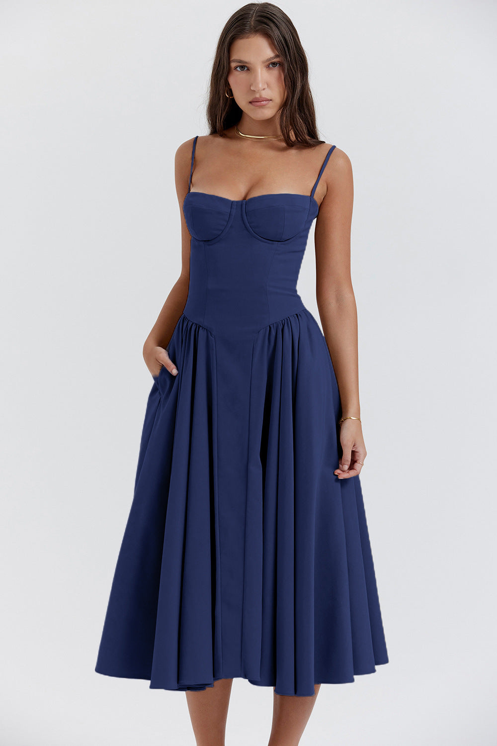 Kiki™ - Retro Midi-Kleid