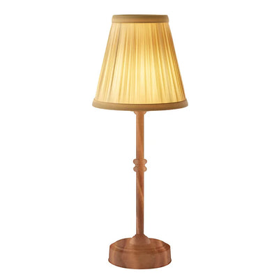 LED Retro Fabric Cordless Tischlampe