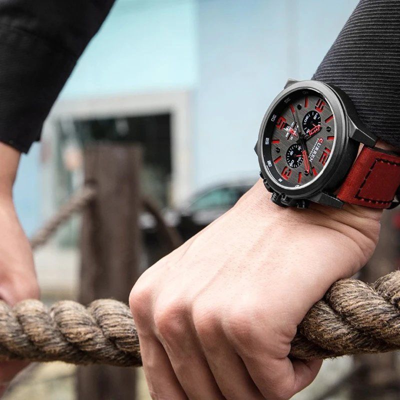 Quarzuhr im Casual-Stil