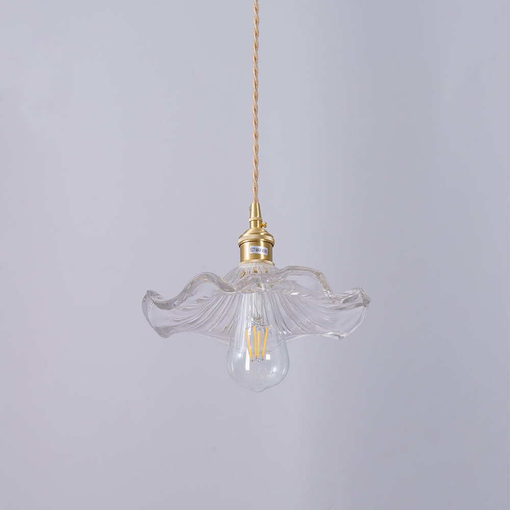 Stilvolle Hibiskusblüten-Lampe