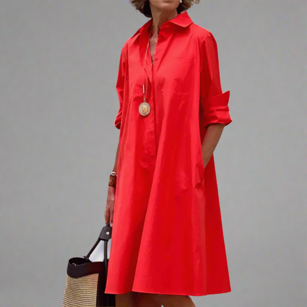 Sandrine | Polo-Kleid für windige Frühlingstage