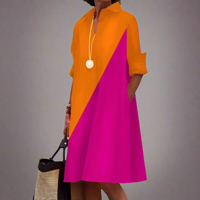 Sandrine | Polo-Kleid für windige Frühlingstage