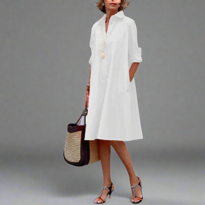 Sandrine | Polo-Kleid für windige Frühlingstage