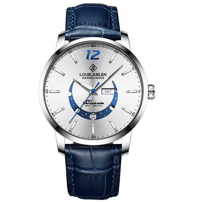 Elegante Luminous Uhr mit Mondphase