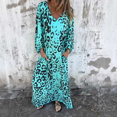Denise | Auffälliges Leopardenkleid für täglichen Chic