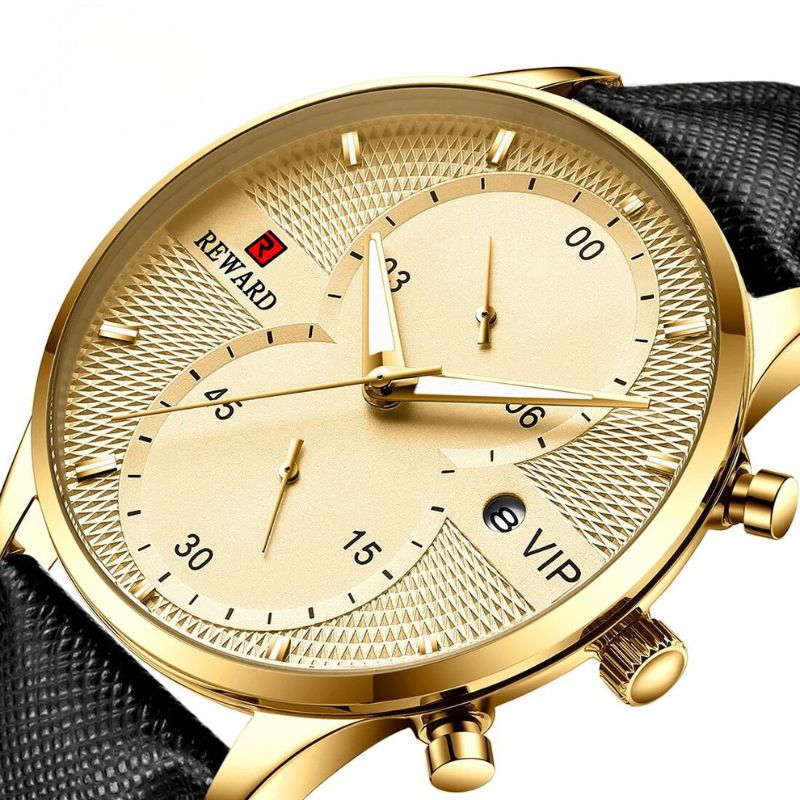 Luxuriöser Chronograph Quarzuhr