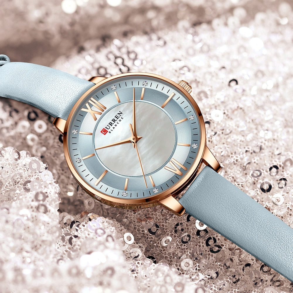Elegante Damenmode Quarzuhr