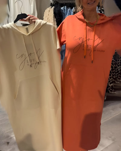 Saskia™ - Lässiges Hoodie-Kleid