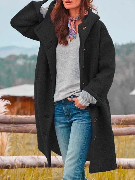 Audrey - Gemütliche Button-Up Outdoor-Jacke