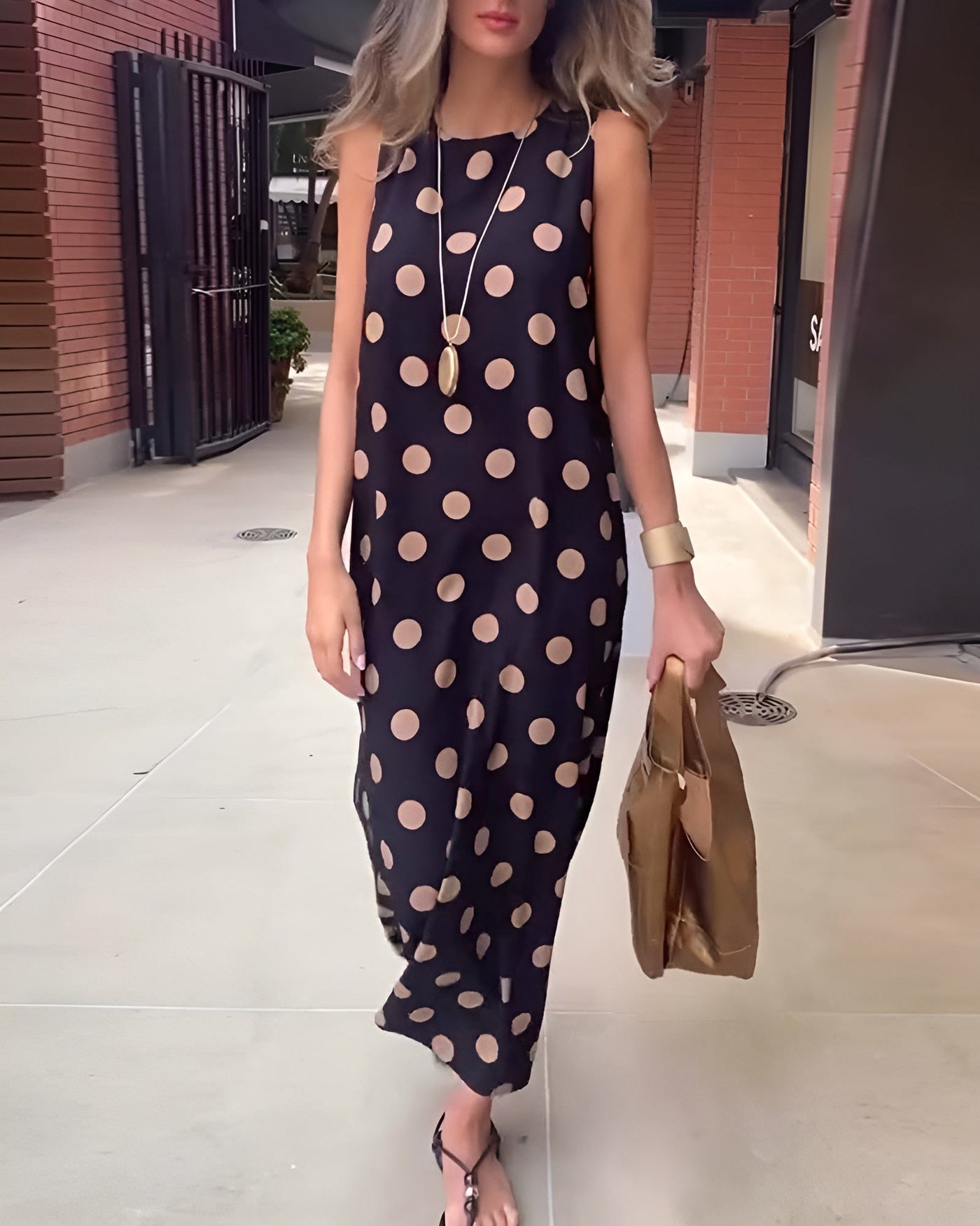 Roxane | Retro-Chic Sommerkleid mit Taschen