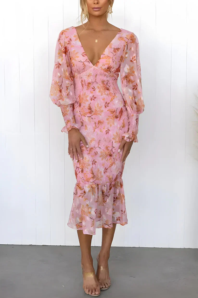 Hanna™ - Atemberaubendes Blumenkleid