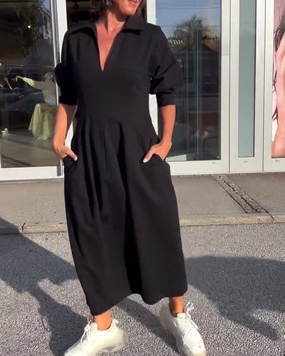 Karolin™ - Bequemes Lange Kleid