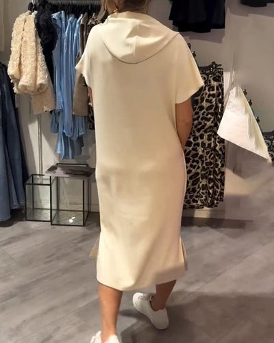 Saskia™ - Lässiges Hoodie-Kleid