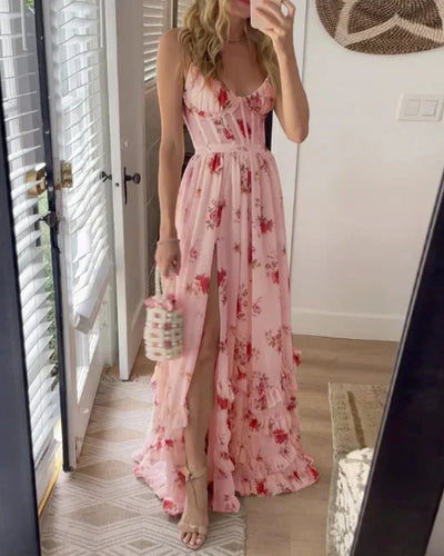 Sonja™ - Midi-Kleid mit Blumenmuster