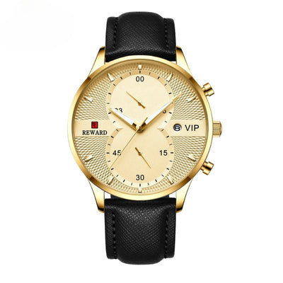 Luxuriöser Chronograph Quarzuhr