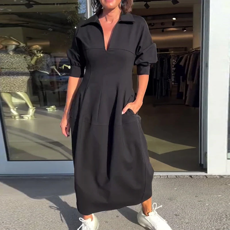 Karolin™ - Bequemes Lange Kleid
