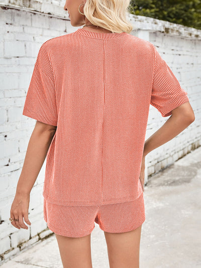 Jinte™ – Bequemes Loungewear-Set aus Rippstoff