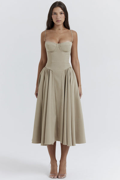 Kiki™ - Retro Midi-Kleid