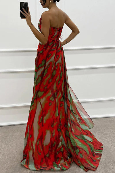 Tilda™ - Vibrierendes Maxikleid