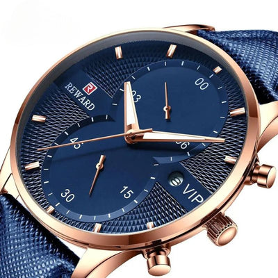 Luxuriöser Chronograph Quarzuhr