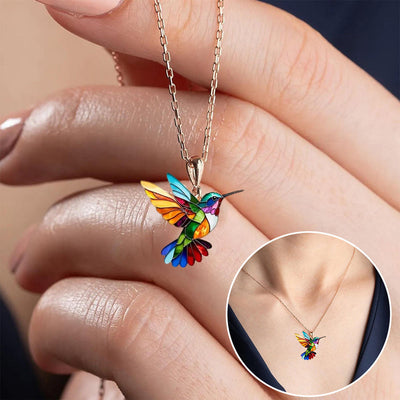 Samantha – Elegante Kolibri-Halskette