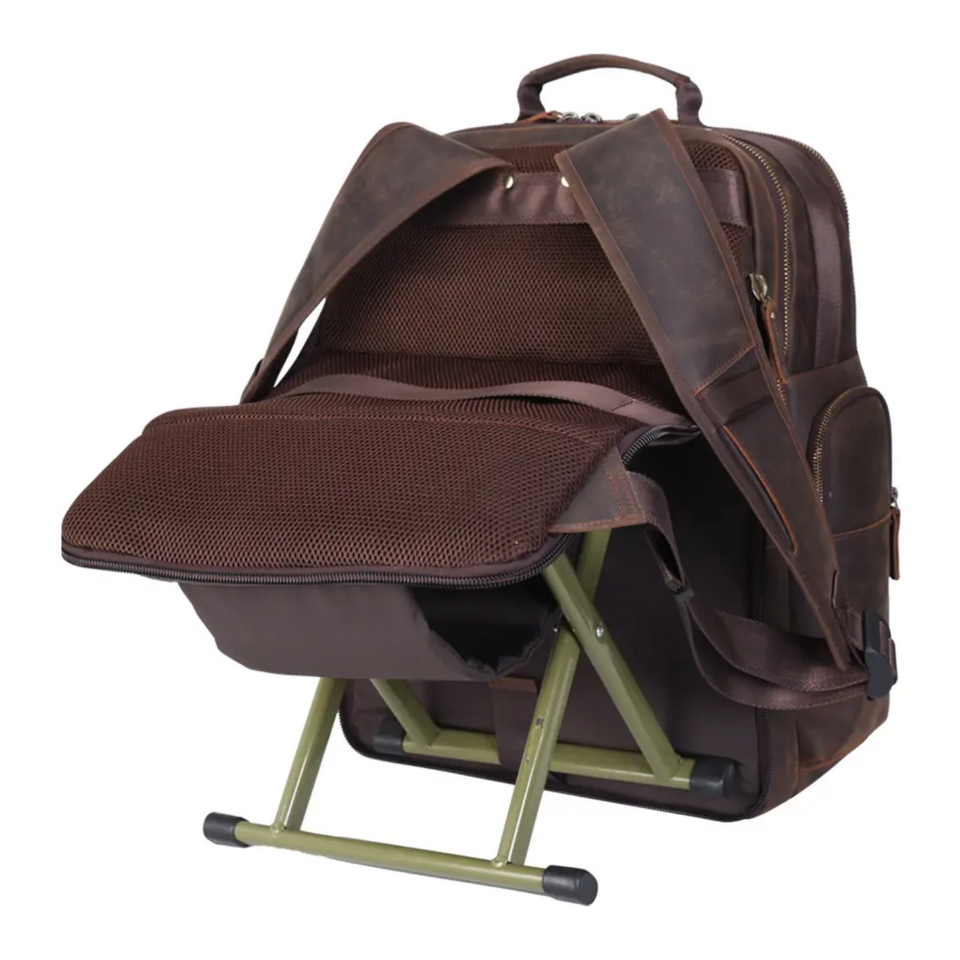Provo™ - Lederrucksack mit großem Fassungsvermögen
