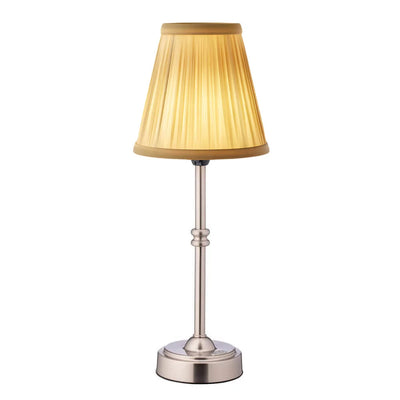 LED Retro Fabric Cordless Tischlampe
