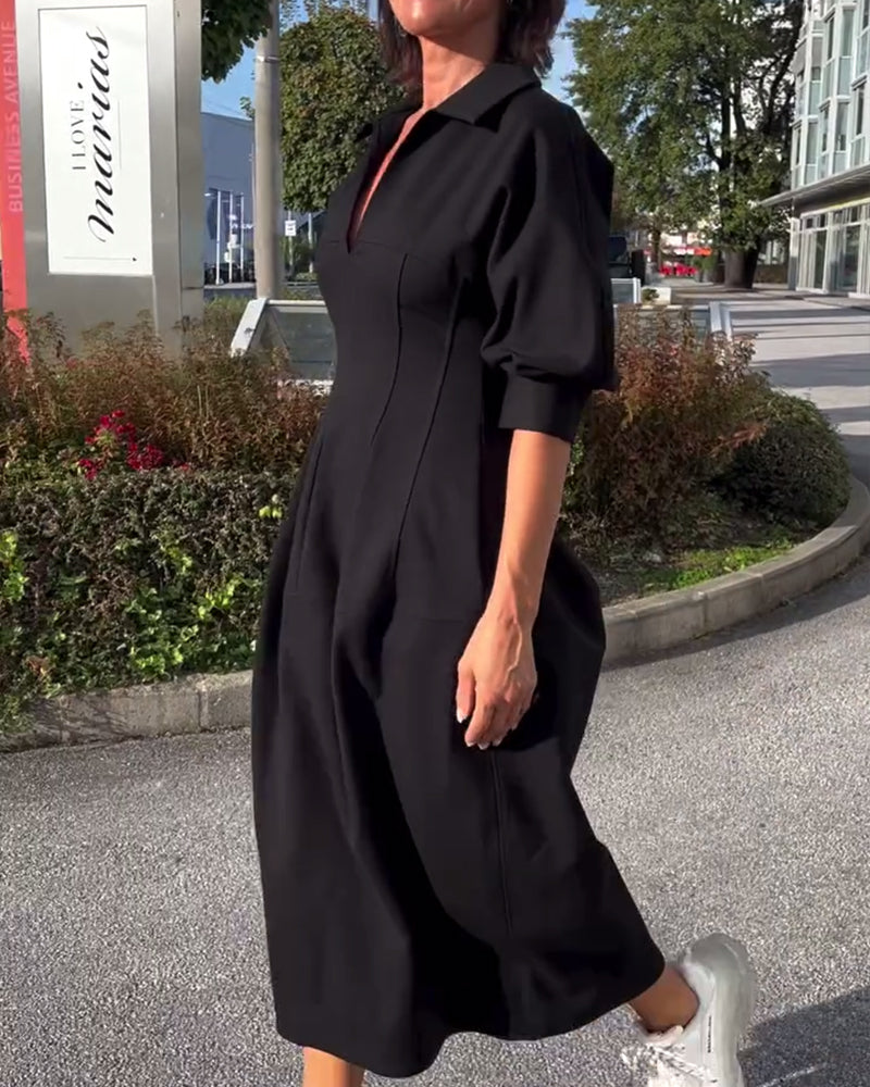 Karolin™ - Bequemes Lange Kleid