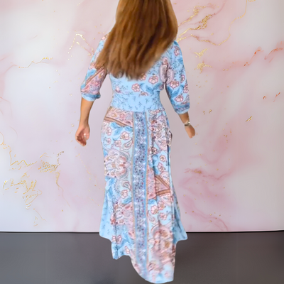 Marga™ – Elegantes Sommerkleid mit V-Ausschnitt