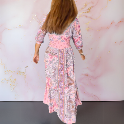Marga™ – Elegantes Sommerkleid mit V-Ausschnitt