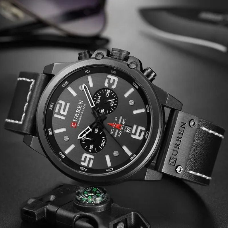 Quarzuhr im Casual-Stil