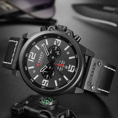 Quarzuhr im Casual-Stil