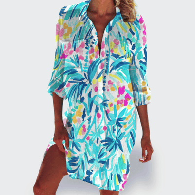 Brigitte | Lebendiges Sommerkleid für tägliche Leichtigkeit