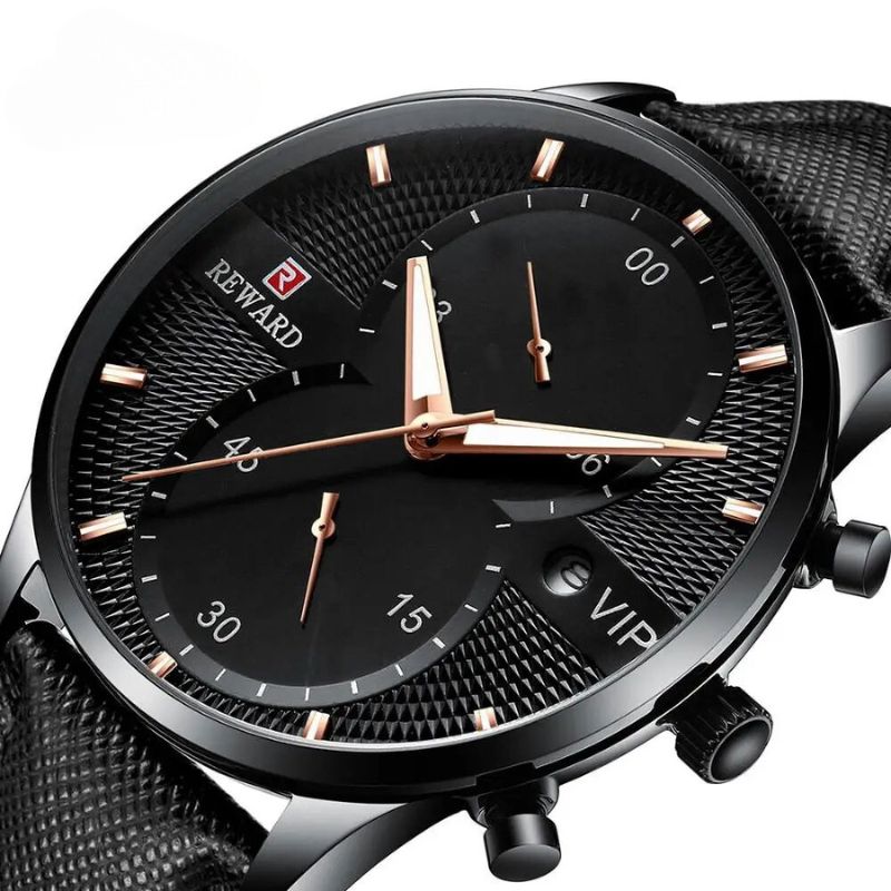 Luxuriöser Chronograph Quarzuhr