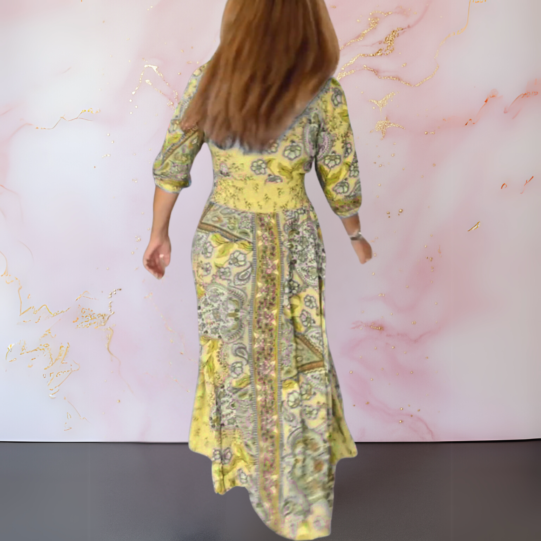 Marga™ – Elegantes Sommerkleid mit V-Ausschnitt