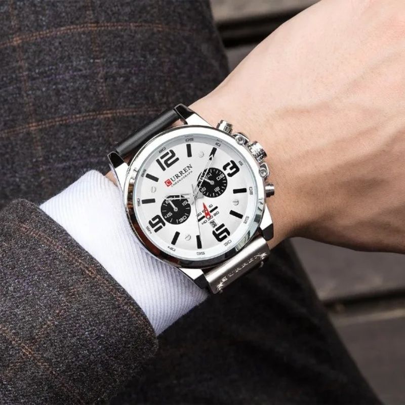 Quarzuhr im Casual-Stil