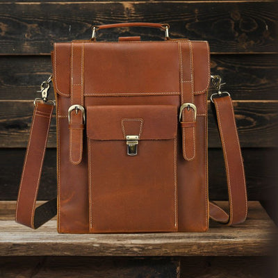 Leder-Cabrio-Rucksack | GIRONA